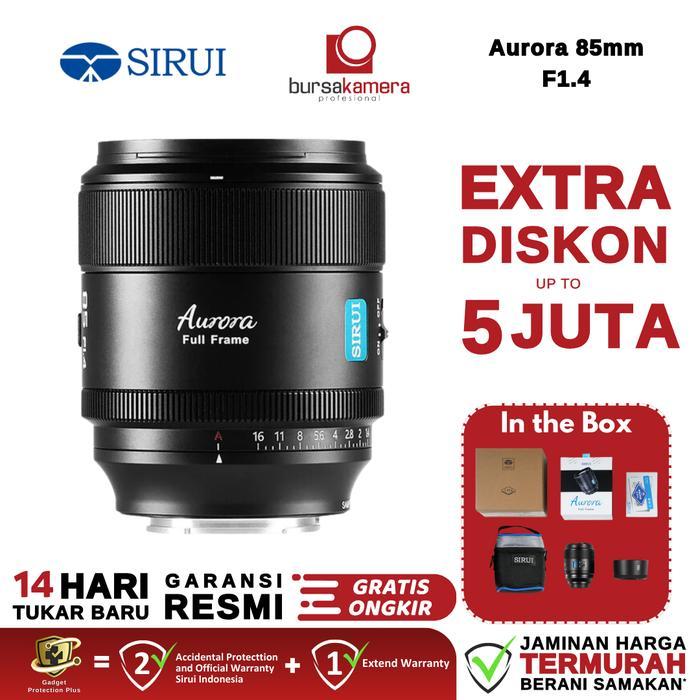 SIRUI AURORA Series 85mm f1.4 Full-frame Autofocus Lens 85 mm f/1.4 Sirui AF 85mm F1.4 for Sony /