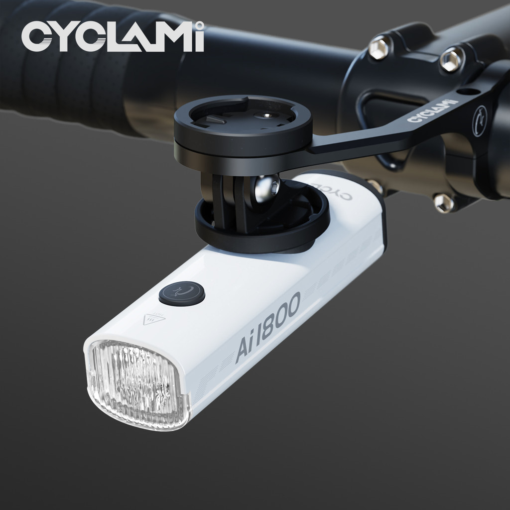 1200/1800 Lumen Bicycle Headlight Ultra-lightweight Hanging Front Light Lamp Aluminum Alloy White