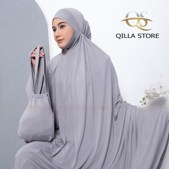 MUKENA JERSEY/MUKENA DEWASA/MUKENA JERSEY PREMIUM JUMBO/PAKAIAN MUSLIM