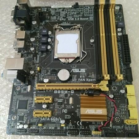 Motherboard Mainboard Mobo Pc Merk Asus B85M-G Socket 1150 4 Slot Ram BEST QUALITY
