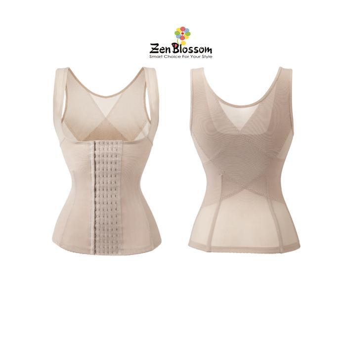 Sorella - Zenblossom Korset Rompi Push Up Longtorso Untuk Perut Dan Pinggang Stagen Wanita