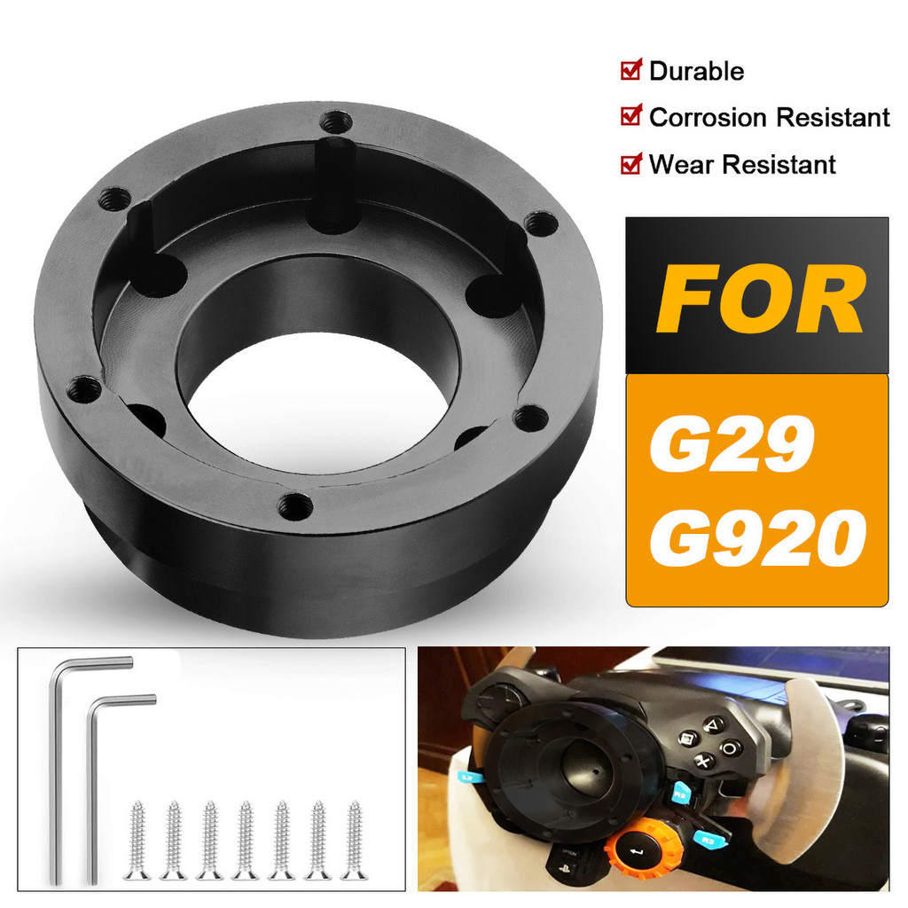 For Logitech G29 G920 G923 13/14inch Steering Wheel Adapter Plate 70mm PCD Racing Steering Wheel Car
