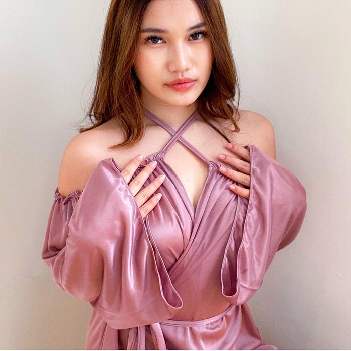 cnm Mini Kimono / Kimono Tidur Wanita / Sexy Look / Mixing Sutra / Monodyshop