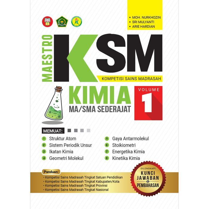 SIAPKIRIM BUKU MAESTRO KSM KIMIA MA/SMA SEDERAJAT VOLUME 1 READY STOCK