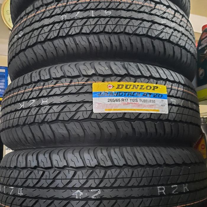 Ban Dunlop Grandtrek AT20 265/65/R17 Pajero dan Fortuner