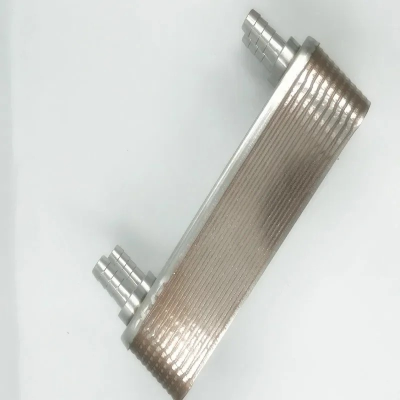 Homebrew Beer 20 Wort ,Plate Heat Exchanger,Stainless Steel 304, Brewing Chiller, 1/2" Barb