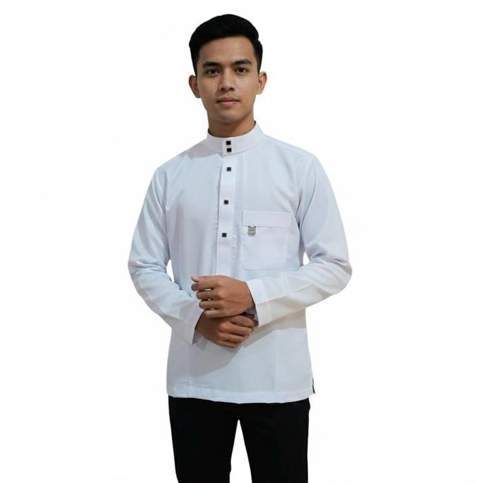 m3 Koko Melayu Koko Saudi Koko Sultan Bahan Poliester Haromain By Alfiyyah baju pria