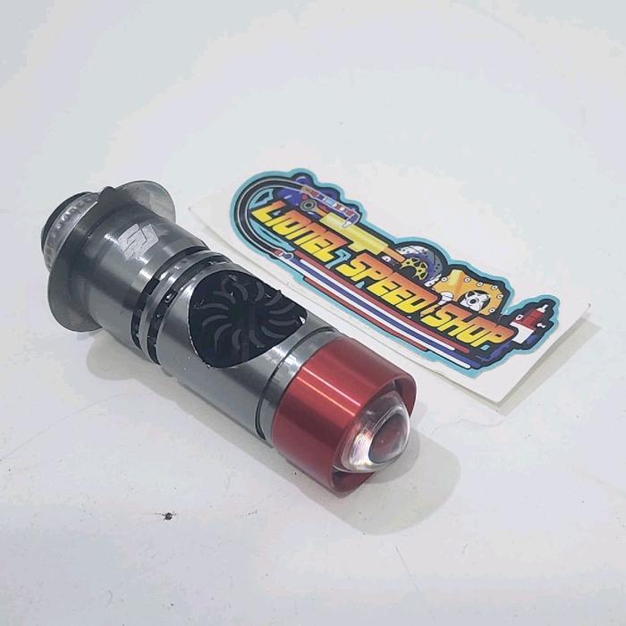 Bohlam Led H6 P15D Bebek Matic Kipas Laser Proyektor Led Kipas Lampu Depan Led Lampu Utama H6 Laser