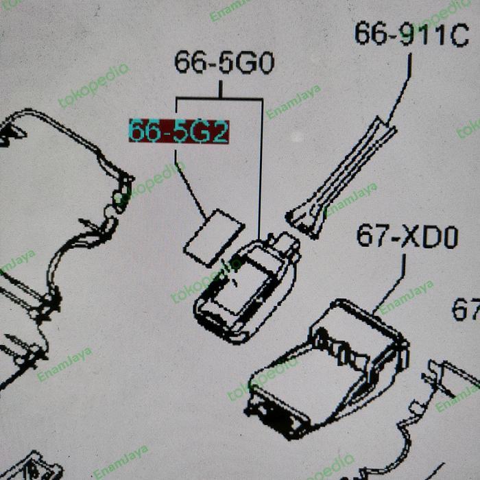 Mazda Genuine Parts Sheet Rain Sensor Mazda Cx5 Ke / Cx3