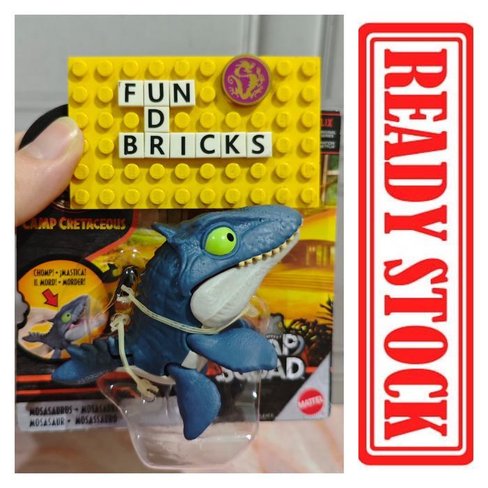 Mattel Jurassic World Snap Squad Mosasaurus