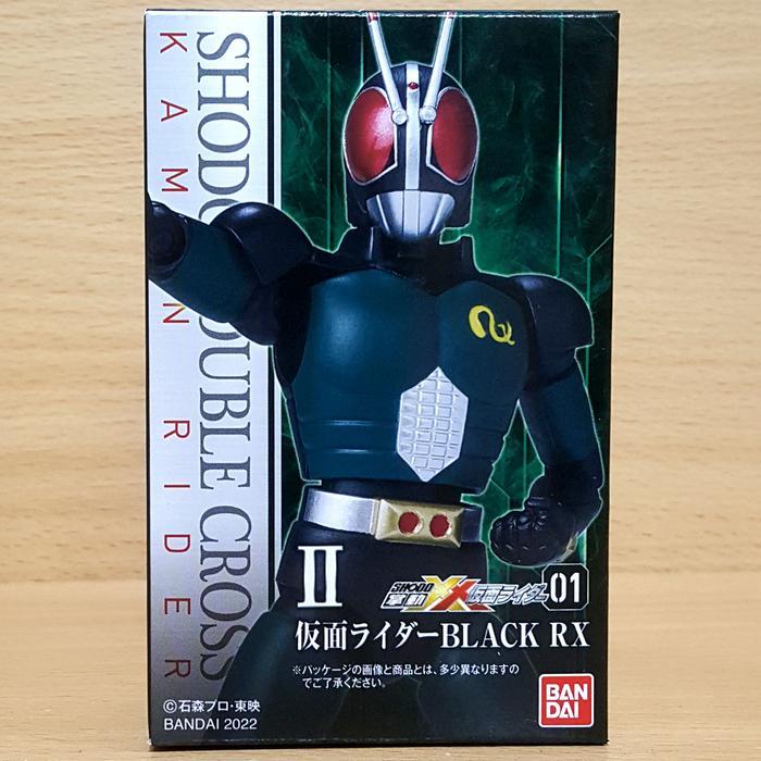 Ready SHODO-XX (Double Cross) KAMEN RIDER 01 [SHOWA] Masked Rider BLACK RX 100mm Action Figure Kamen