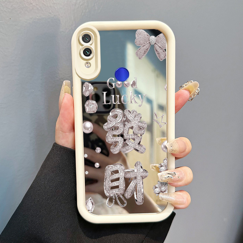 Casing Hp Xiaomi Redmi Note 7 Redmi Note 7s Redmi Note 7 Pro Case Berlian Mewah yang Berkilau Mirror