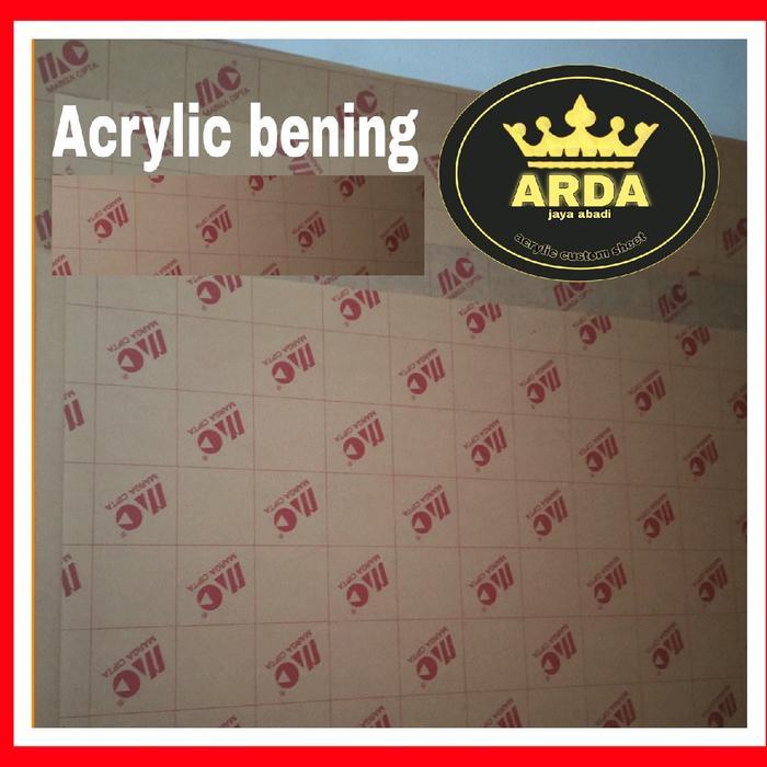 Akrilik 10Mm Bening 100 X 200 Akrilik Lembaran Marga Cipta Stationery