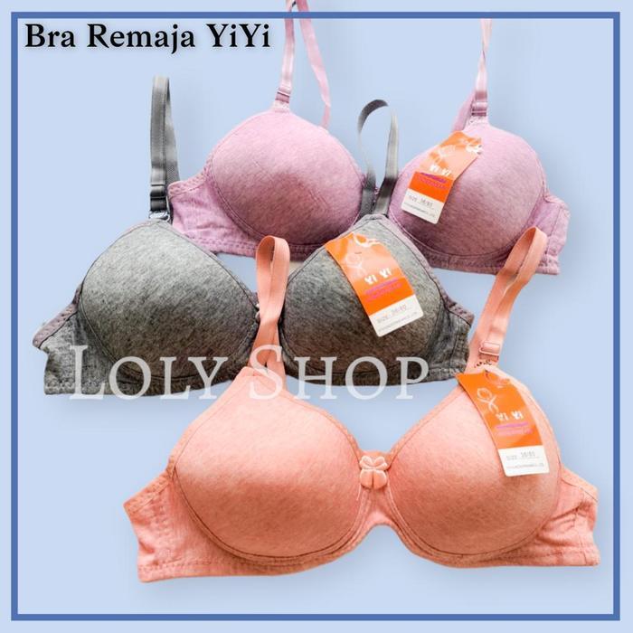 Bra YIYI Busa Tipis Tanpa Kawat Import / BH Remaja Dewasa Import