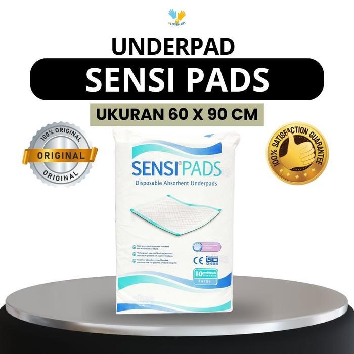 Sensi Pads / Underpad / Underpad Sensi / Perlak Non Woven / Under Pad / Perlak Dewasa / Perlak Anak