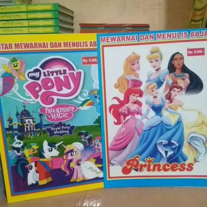 Buku Anak - Buku Mewarnai Belajar Menulis dan Berhitung
