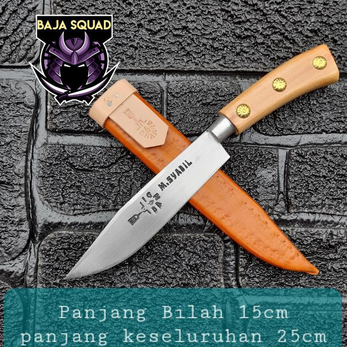 Pisau Dapur Cap Garpu tajam 15cm Bahan Baja PER asli