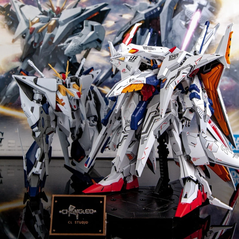 JUJIANG HG RX-105 XI RX-104FF Penelope 1/144 Scale Assembly Model Action Figure Toy for Hobbyists