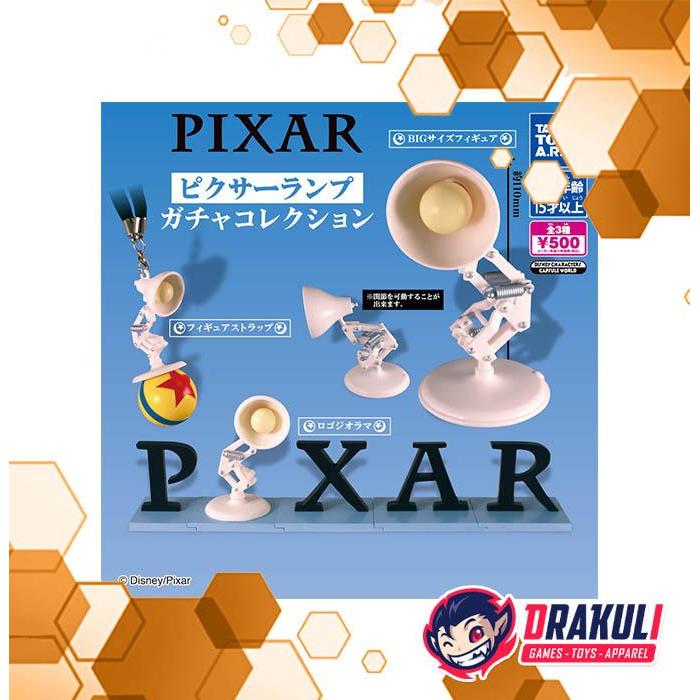 Gashapon Luxo Jr. Pixar Lamp Collection Gacha