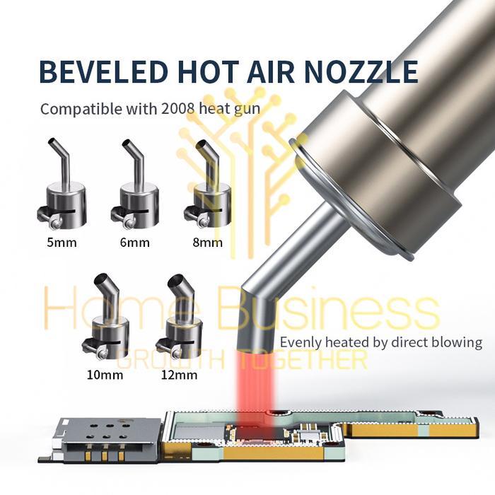 Nozle Nozzle Nozel Bengkok Mata Solder Uap Blower Cricket QUICK 850 857