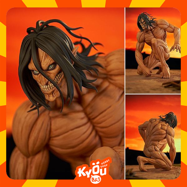 Pop Up Parade Figure XL Eren Yeager - Attack Titan Ver. Shingeki no Kyojin / Attack on Titan