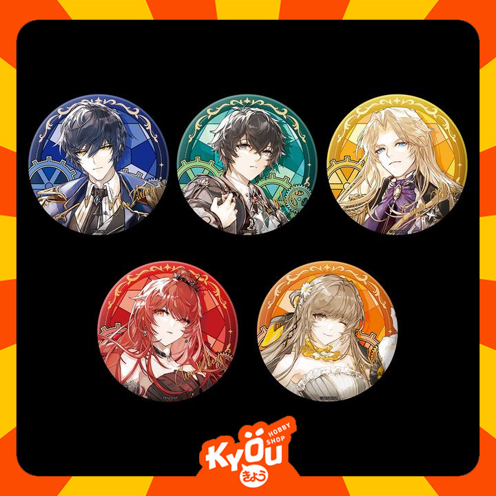 [Set of 5] Animation Hall Ver. Badge - Dragon Raja