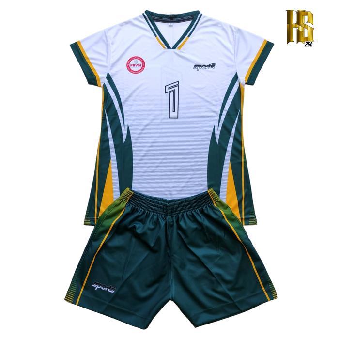 Mills Footwear - Stelan Voli Wanita Full Printing Set Celana Jersey Cewek Fullprint