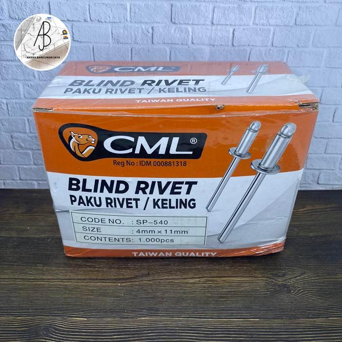 Paku Rivet 540 Camel / Paku Rifet / Paku Keling / Blind Rivet 540Camel