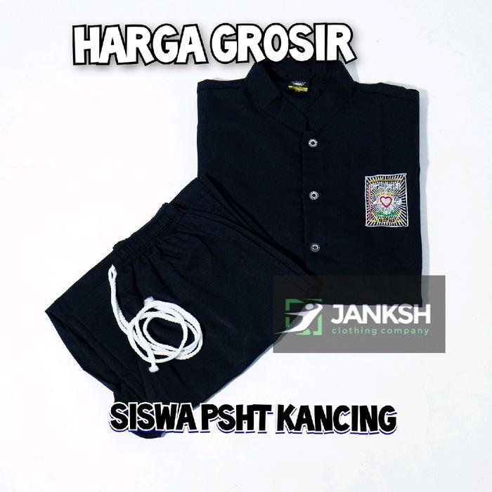 Sakral Siswa Psht Kancing / Seragam Silat / Seragam Silat / Seragam Psht / Baju Silat / Psht Sport