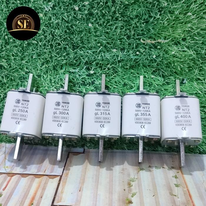 NH FUSE LINK NH-2 NH2 250A 300A 315A 335A 400A VORGE nt2 nt-2