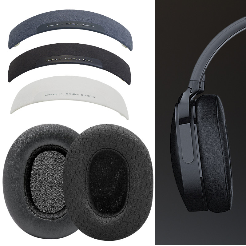 Replacement Earpads For Skullcandy Crusher Evo Headband Cover, Skullcandy Crusher Wireless/Evo/Anc