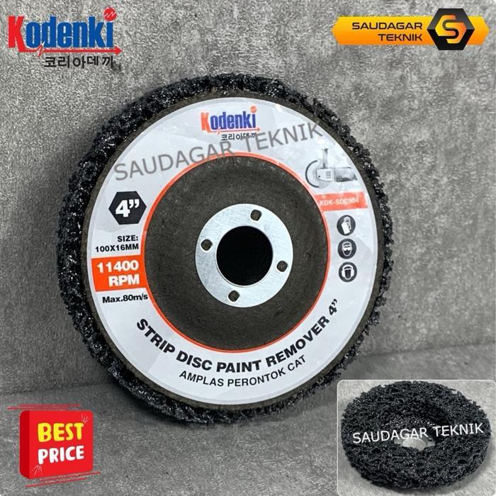 Mata Gerinda Penghilang Cat Karat Batu Amplas Gerinda Kupas Cat Perontok Karat Paint Remover Kodenki