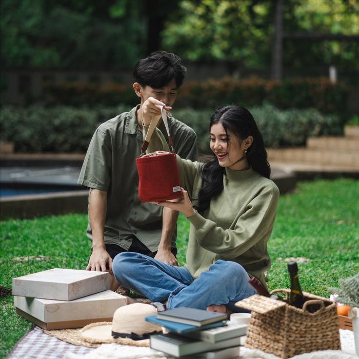 Toko Handuk - Mini Bucket - ( Hand Bag Souvenir )