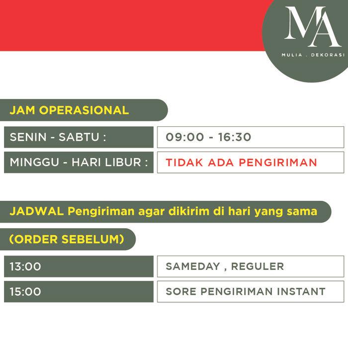 Lebaran Idul Fitri 2023 Backdrop Putih Hiasan Dinding Pesta Rumah Lengkap Taqaballahu Mina Wa Minkum