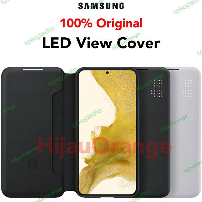 Original Samsung S22 Ultra Plus LED VIew Flip Cover Case Casing Lipat