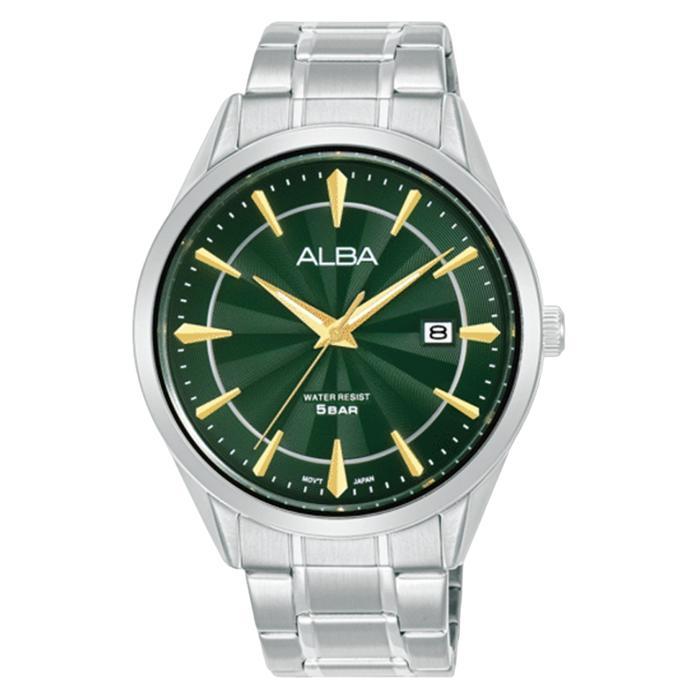 Alba Jam Tangan Couple As9T51 & Ah7Cv3 Quartz Stainless Steel Silver Watch