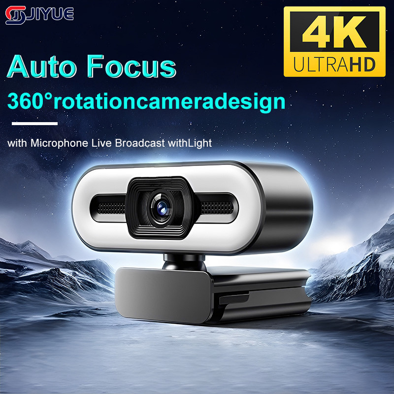 Portable Full Hd 1080P 2K 4K Webcam Pc Laptop Auto Focus Webcam L Streaming Flexible With Microphone