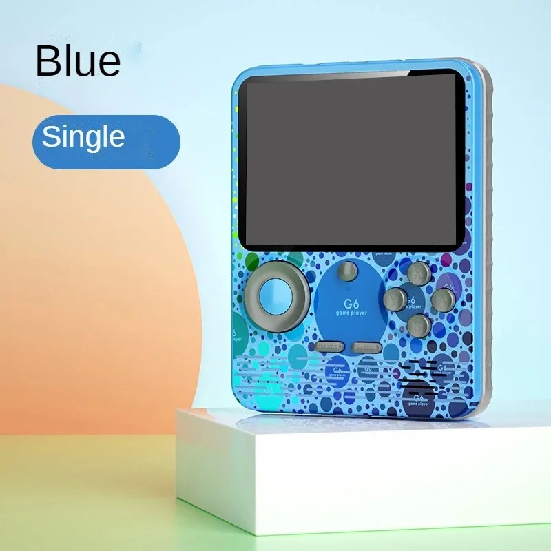 G6 Game Console 3.5 Inch Screen Handheld Game Device Portable Games Player Support Video Gaming