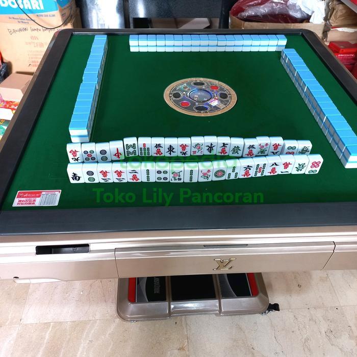 meja mahjong otomatis / Outomated Mahjong Table top / Meja Mahjong