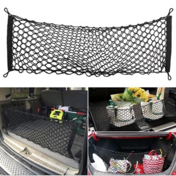 Jaring Bagasi Mobil Cargo Net Jaring Mobil Belakang Net Bagasi Mobil Car Net Storage Mobil Baut Baut