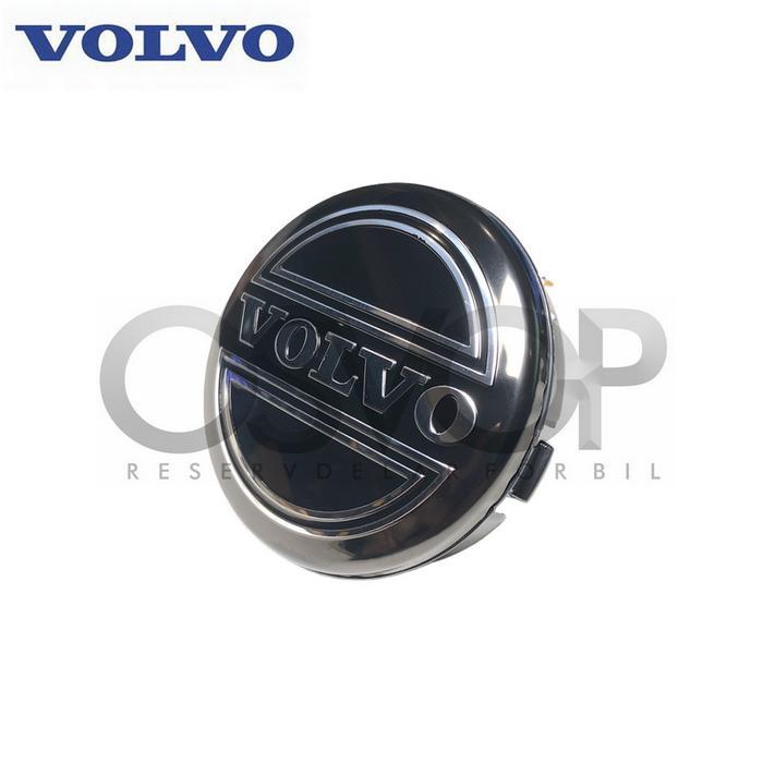 Ready VOLVO Dop Roda Tutup Hub Velg Volvo Black-Chrome