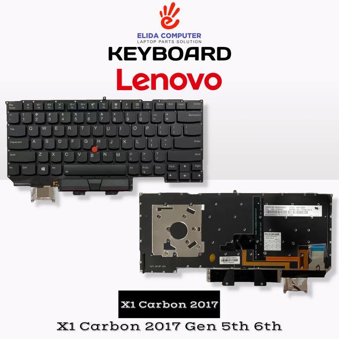Keyboard Lenovo ThinkPad X1 Carbon X1C Gen 5th 6th 2017 SN20M08031