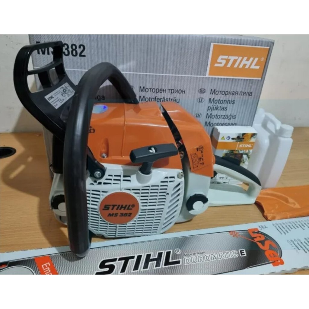 chainsaw stihl ms 382/mesin gergaji kayu senso stihl MS382 bar 25 inch