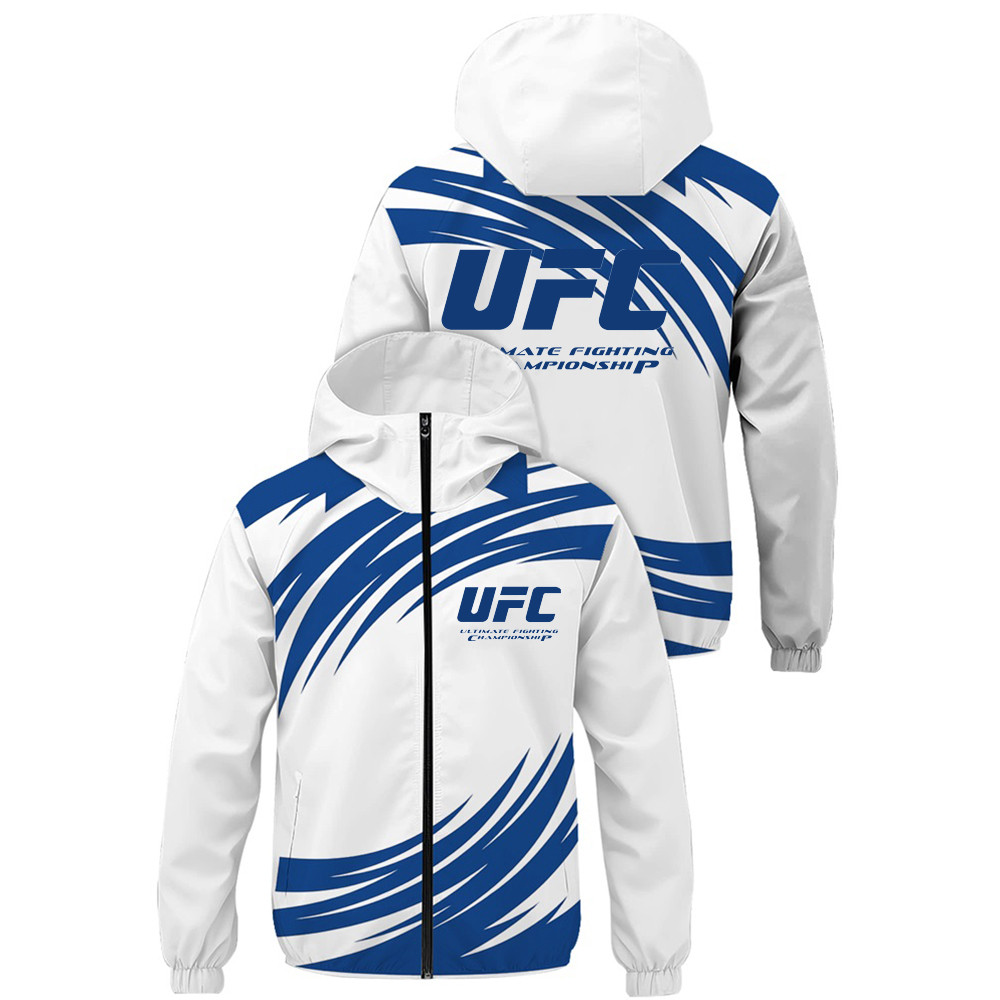 UFC Yrendy Loose Hooded Jacket Jacket For Men's Spring and Autumn UFC thin Design Sense Niche Top
