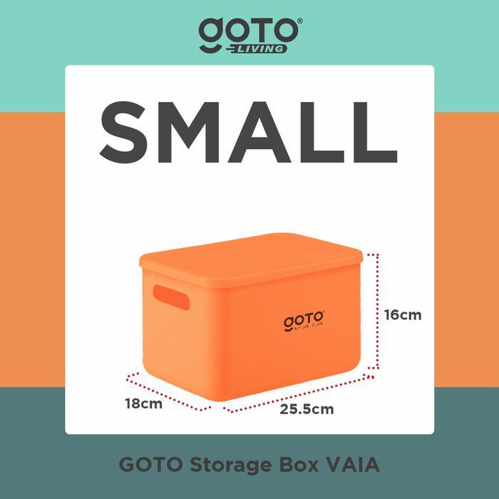 Goto [Cod] Vaia Storage Organizer Box Container Keranjang Penyimpanan