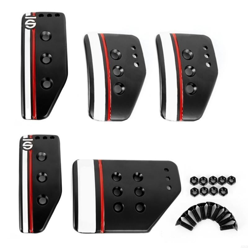 Automobile manual/automatic transmission pedal, brake clutch pedal anti-skid