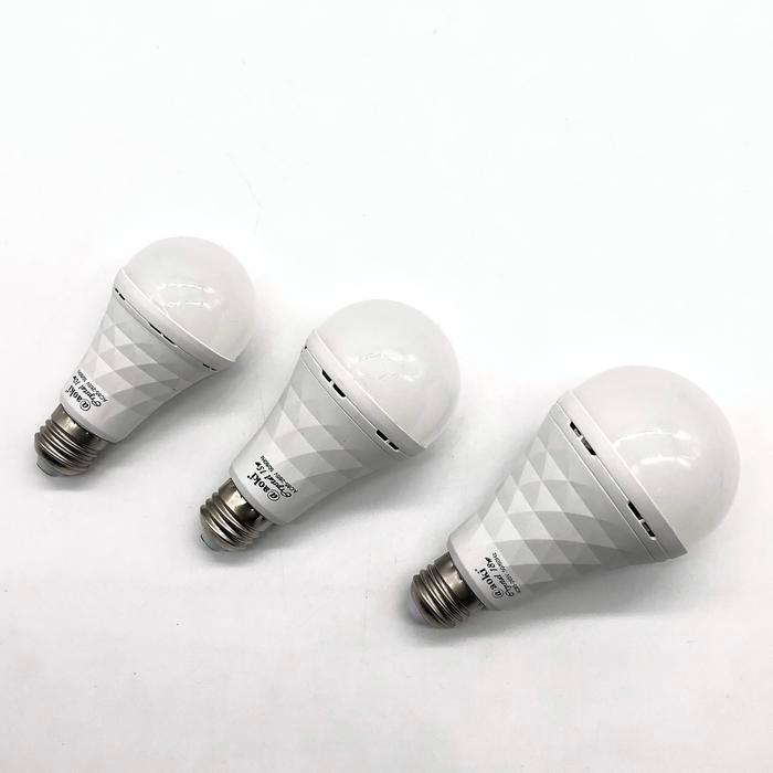 AOKI LAMPU BOHLAM LED AC/DC NEW CRYSTAL DARURAT EMERGENCY LAMP BATERAI DOWNLIGHT GANTUNG SAKLAR