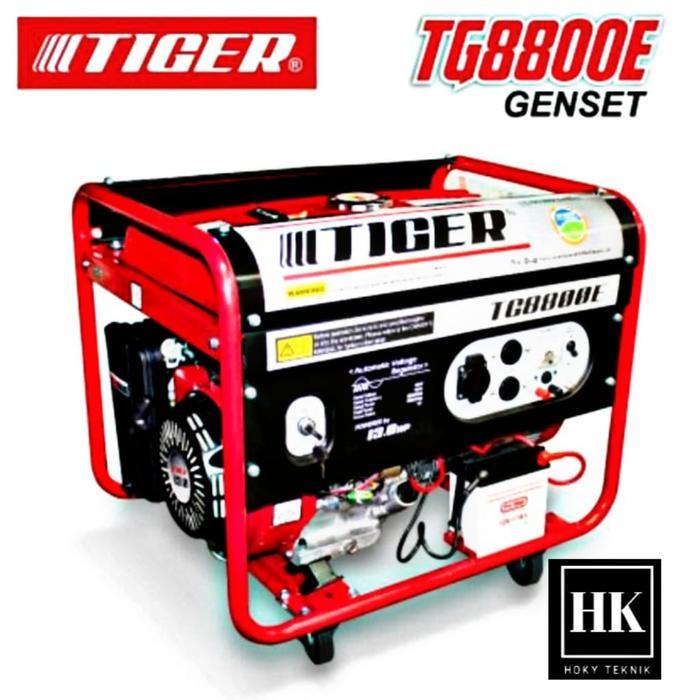 Genset 5000 Watt 5500 Watt Elektrik starter Tiger 8800