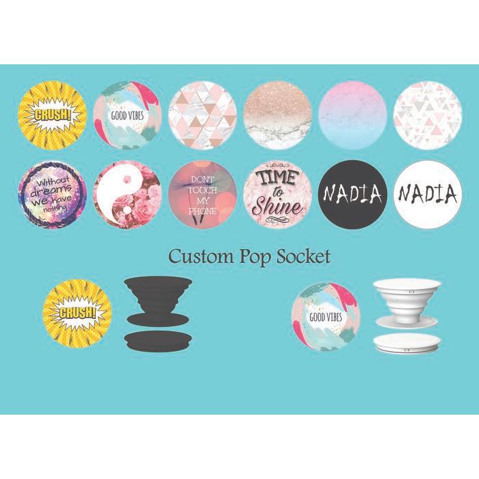 Custom Popsocket Ring Hp Griptok Custom Printing Murah Bagus