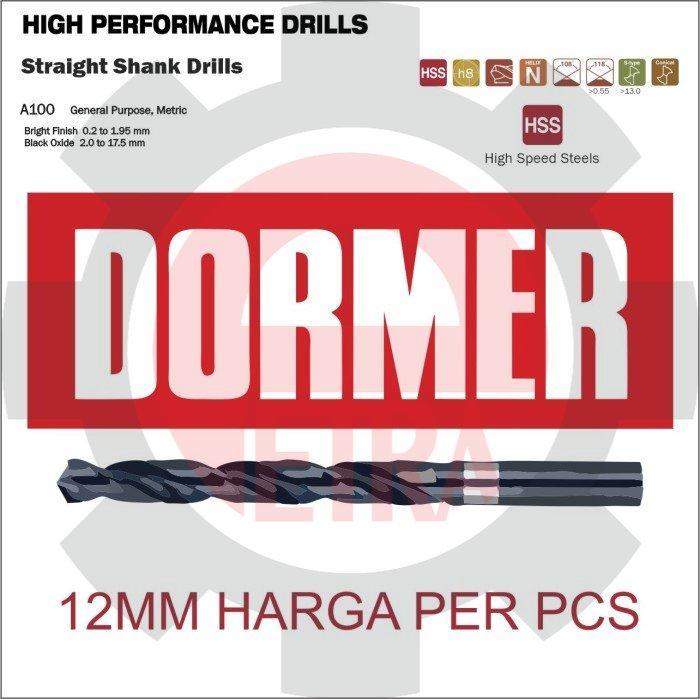 MATA BOR BESI DORMER 12 MM / MATABOR BESI DORMER 12MM ORIGINAL